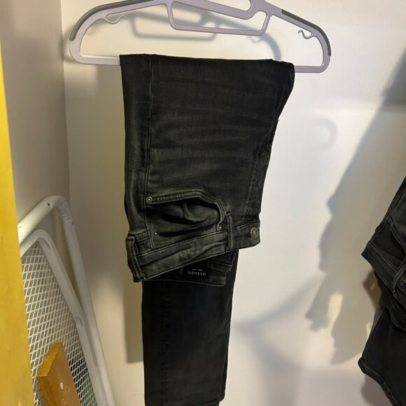 All Saints Black Jeans Size W31 ($210 Retail) - Picture 1 of 5